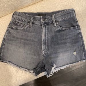 MOTHER stretch denim shorts